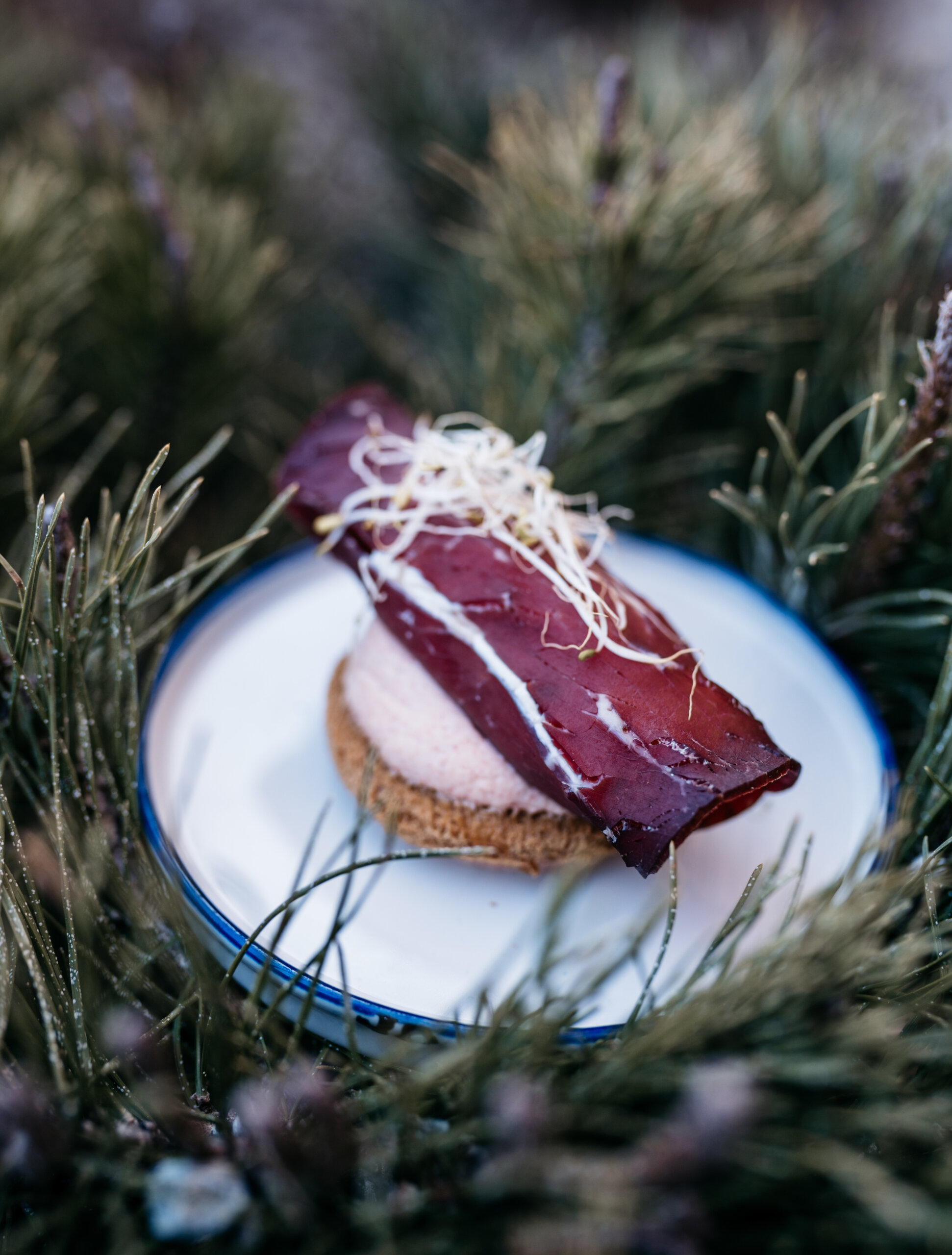 Gericht aus der Showküche