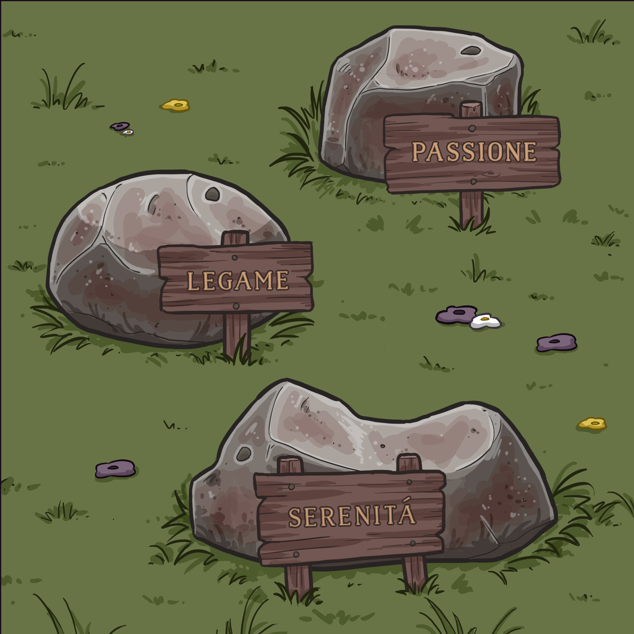 Passione / legame / serenità